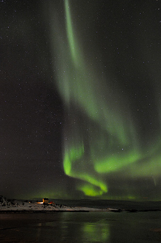 Northern lights near Tromsö